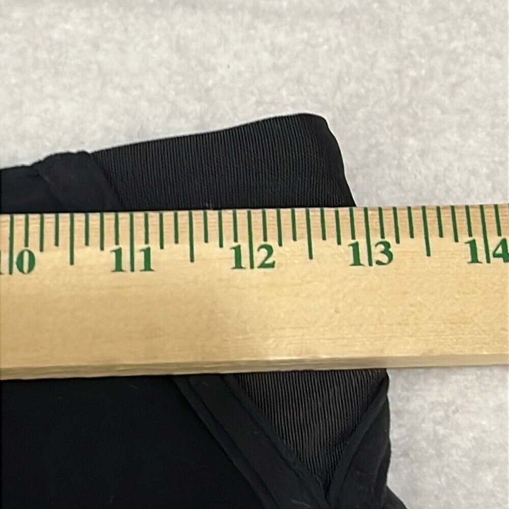 Athleta High Rise Leggings w/Mesh Cut Outs  Womens Size Small Black Ankle Length - Picture 10 of 12